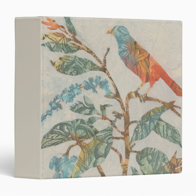 Aviary Collage II Binder (Front/Spine)