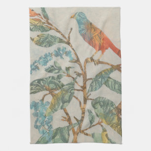 Aviary Collage II Towel