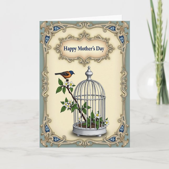 Aviary Mothers Day Card (Front)