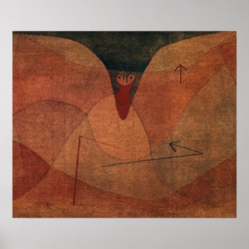 Aviatic Evolution by Paul Klee Poster