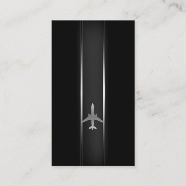 Aviation - Airplane Business Card (Front)