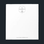 Aviation Airplane Logo Notepad<br><div class="desc">Aviation Airplane Logo Notepad</div>