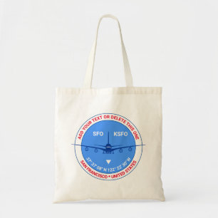 Aviation, Airport, Pilot, Traveler Charming Tote Bag