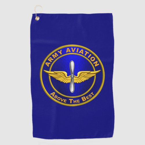 Aviation Army Golf Towel
