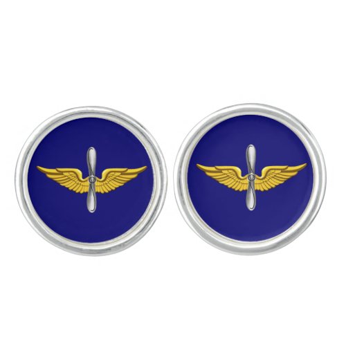 Aviation Army Veteran Cufflinks