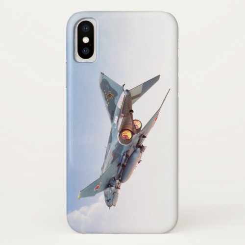 Aviation Art Device Cass  F_ 4 Phantom II  JASD iPhone X Case