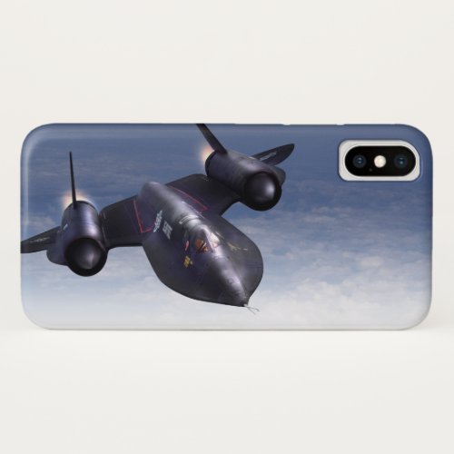 Aviation Art Device Cass  SR_71 Blackbird iPhone X Case