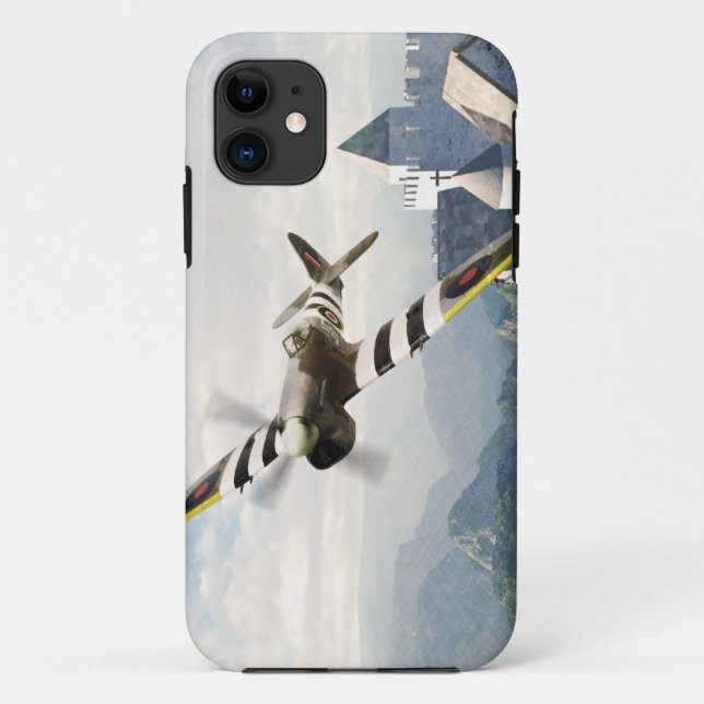 Aviation Art iPhone 5  Cass "Hawker Tempest" Case-Mate iPhone Case (Back)