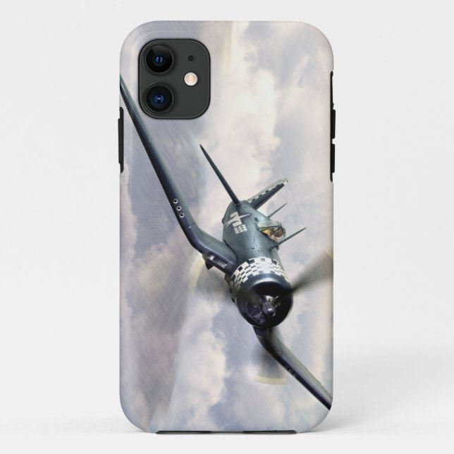 Aviation Art iPhone covers Collection"F4U Corsair" (Back)