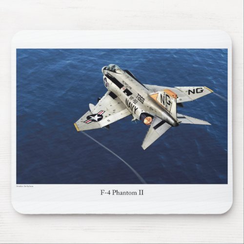 Aviation Art Mousepad F_4 Phantom II 