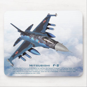 Aviation Art Mousepad "Mitsubishi F-2"