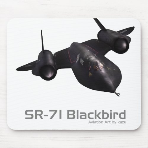 Aviation Art Mousepad SR_71 Blackbird