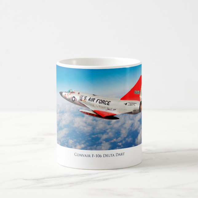 Aviation Art Mug "Convair F-106 Delta Dart" (Center)