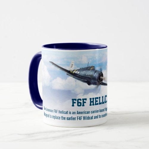 Aviation Art Mug "F6F Hellcat"