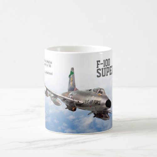 Aviation Art Mug F_100 Super Sabre