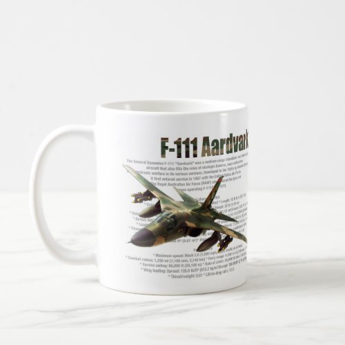 Aviation Art mug "F-111 Aardvark"