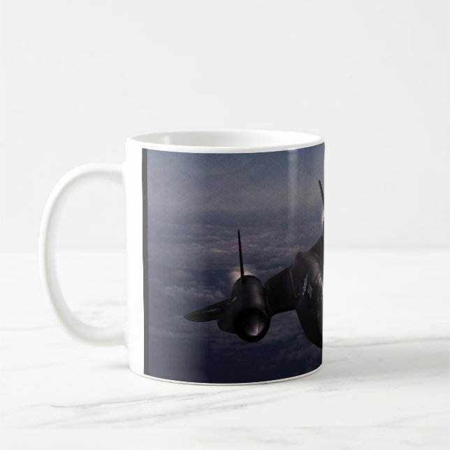 Aviation Art Mug "Lockheed SR-71 Blackbird" (Left)