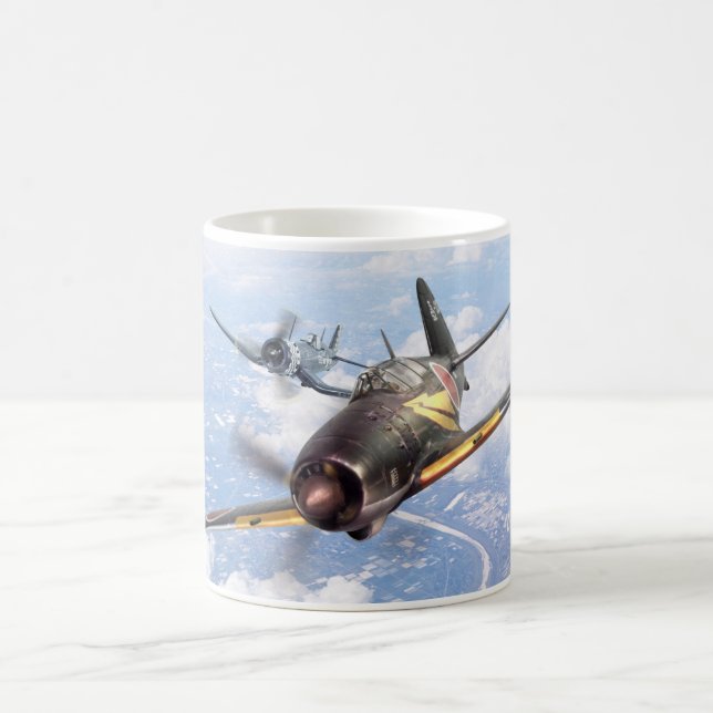Aviation Art mug "Mitsubishi J2M Raiden"Jack" (Center)