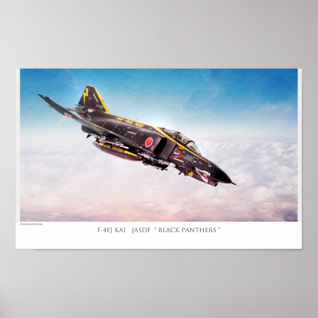 Aviation Art Poster "F-4 Phantom II" (Front)