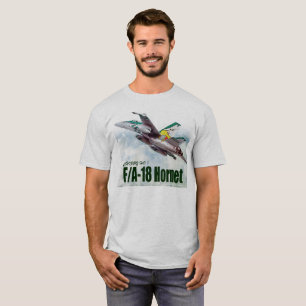 Aviation Art T-shirt “F/A-18 Hornet"