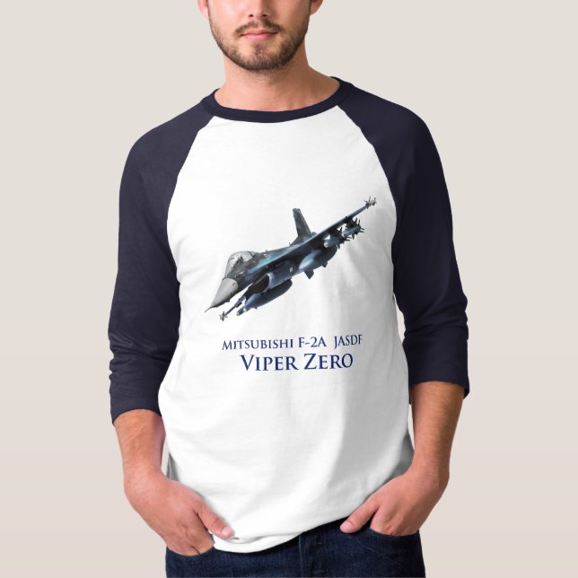 Aviation Art T-shirt "Mitsubishi F-2A" (Front)