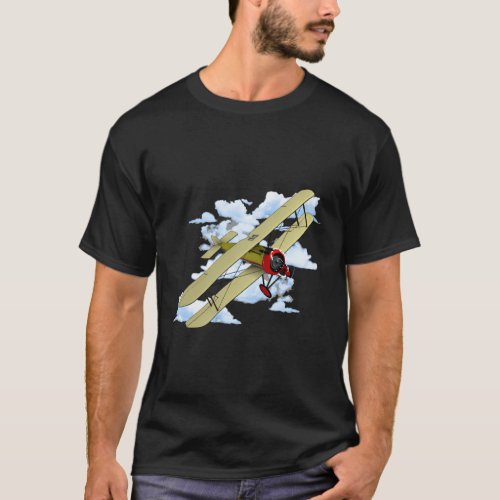 Aviation Biplane T_Shirt