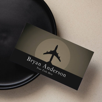 Aviation Business Card by istanbuldesign at Zazzle