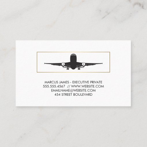 Aviation Business Card Zazzle