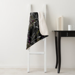 Aviation Chart Sherpa Blanket