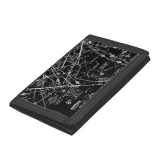 Aviation Chart Tri-fold Wallet