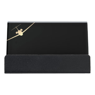 Aviation Desk Business Card Holder
