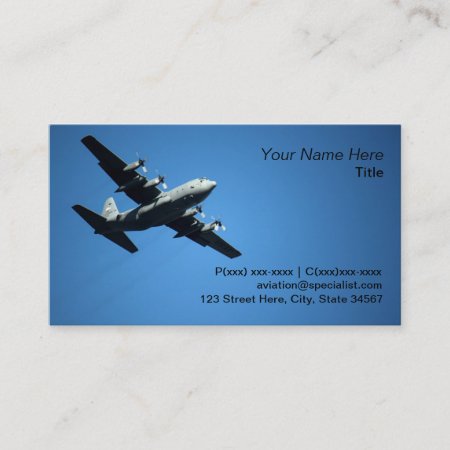 Aviation Expert Business Card