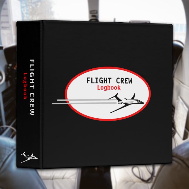 Aviation Flight Crew Logbook 3 Ring Binder (Creator Uploaded)
