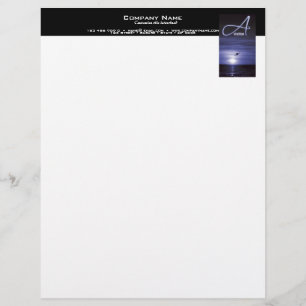 Aviation flying office business marketing letterhead