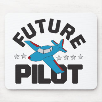 Aviation for Kids Flying High Future Pilots Mouse Pad