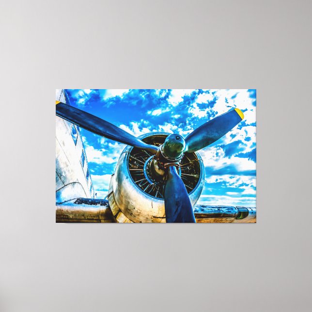 Aviation Forever Canvas Print (Front)