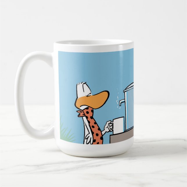 Aviation Humor Coffee Cartoon Mug (Left)