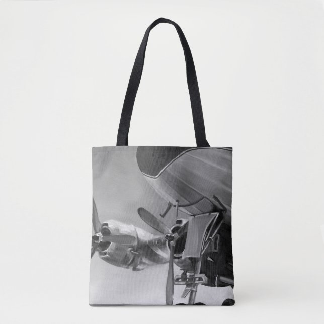 Aviation Icon Tote Bag (Front)