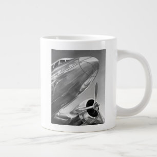 Aviation Icon: Up-Close View Giant Coffee Mug