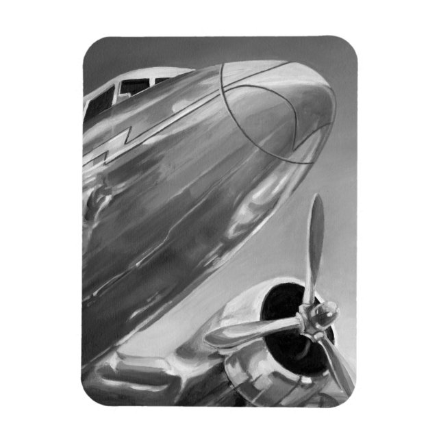 Aviation Icon: Up-Close View Magnet (Vertical)