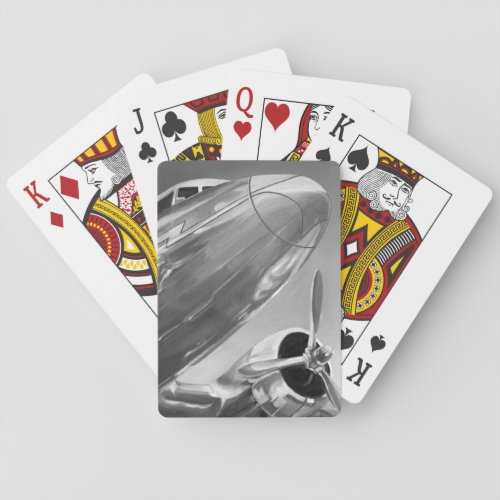 Aviation Icon Up_Close View Playing Cards