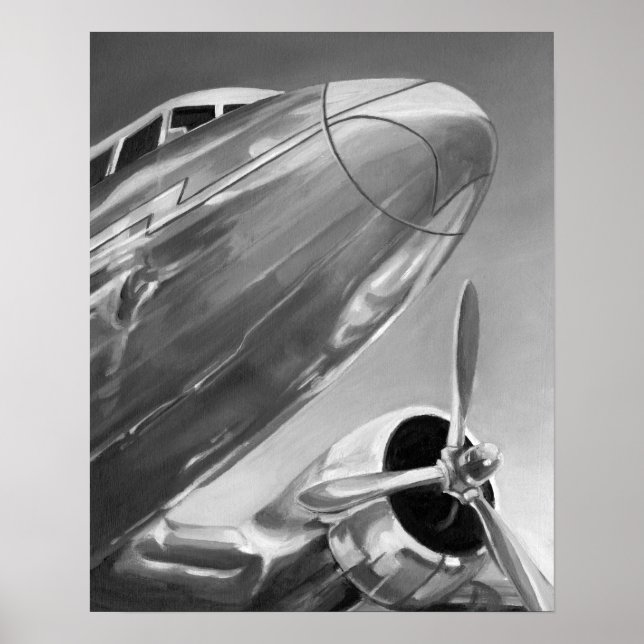 Aviation Icon: Up-Close View Poster (Front)