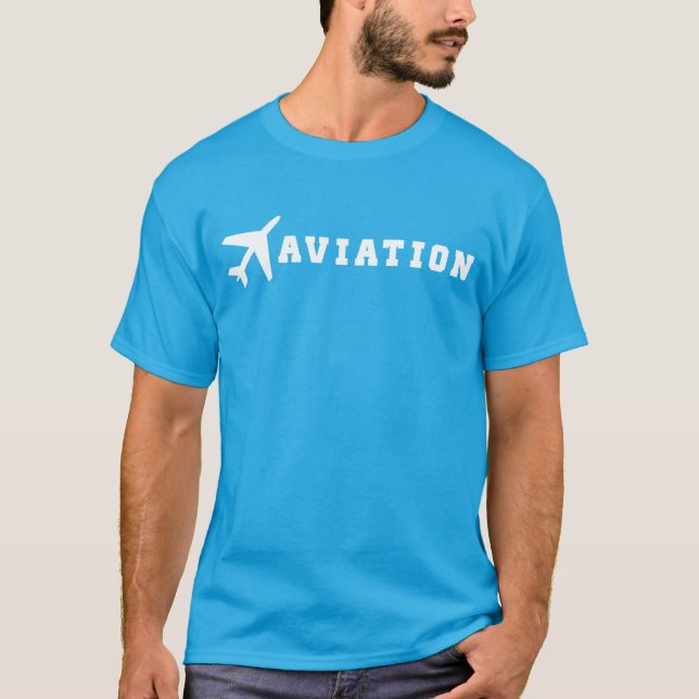 Aviation lover T-Shirt (Front)