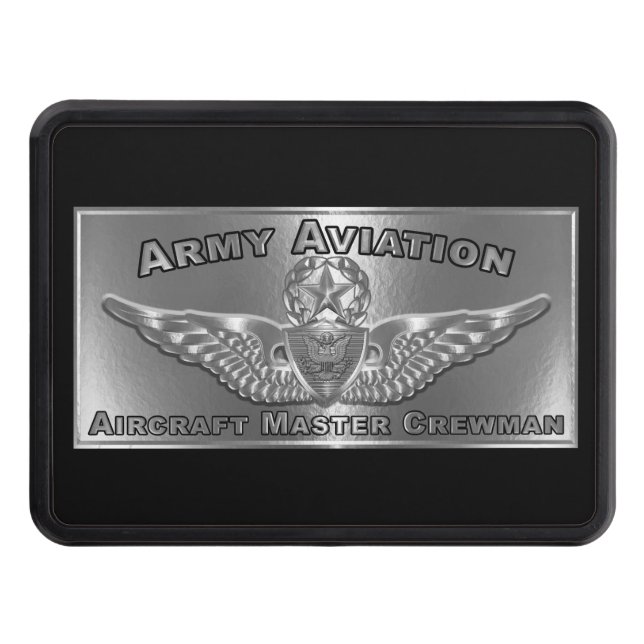 Aviation Master Crewman Badge  Hitch Cover (Front)