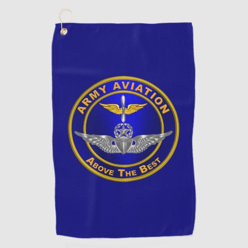 Aviation Master Wings Golf Towel