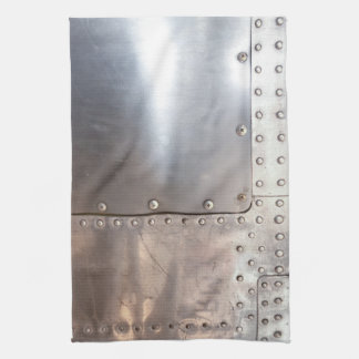 Aviation Metal is Riveting Kitchen Towel