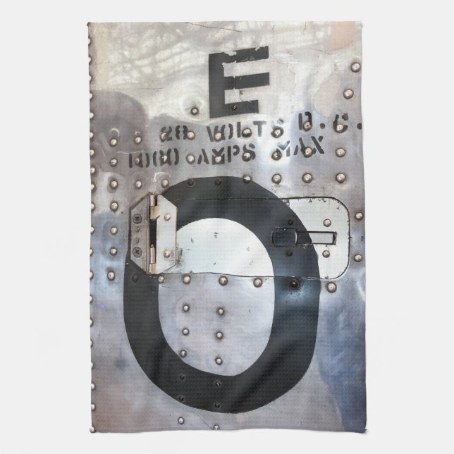 Aviation Metal Kitchen Towel (Vertical)