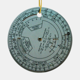 Aviation Navigation Computer Ceramic Ornament