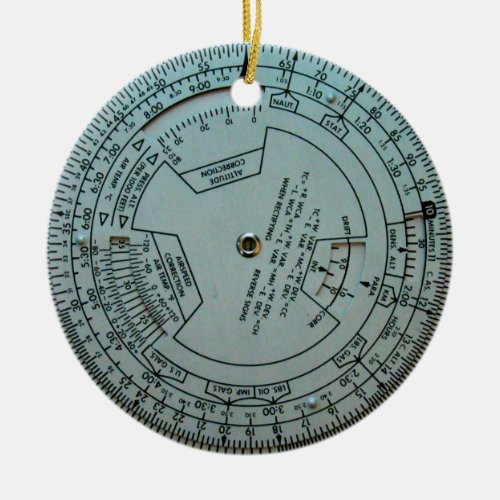 Aviation Navigation Computer Ceramic Ornament