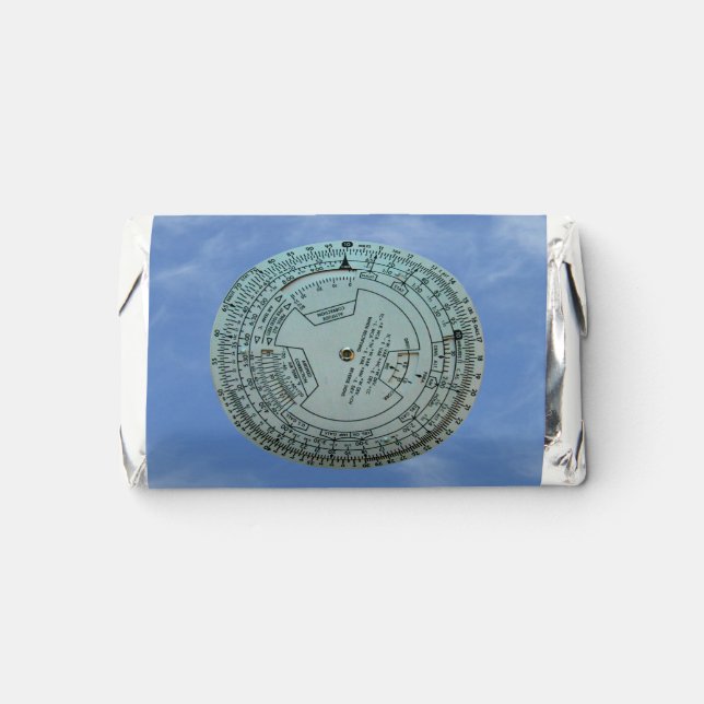 Aviation Navigation Computer Hershey's Miniatures (Front)